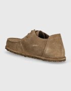 Birkenstock Половинки обувки от велур Utti Lace в бежово 1027274