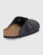 Birkenstock Вълнени пантофи Boston в тъмносиньо 160371