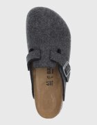 Birkenstock Вълнени пантофи Boston в тъмносиньо 160371