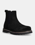 Birkenstock Велурени боти челси Highwood Slip On Mid