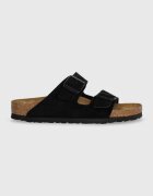 Birkenstock Велурени чехли Arizona