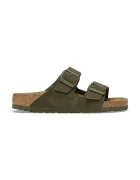 Birkenstock Велурени чехли Arizona