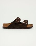 Birkenstock Велурени чехли Arizona