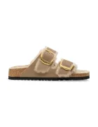 Birkenstock Велурени чехли Arizona Big Buckle Shearling