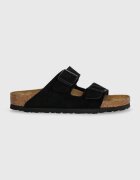 Birkenstock Велурени чехли Arizona в черно 1027164