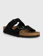 Birkenstock Велурени чехли Arizona в черно 1027164