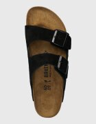 Birkenstock Велурени чехли Arizona в черно 1027164