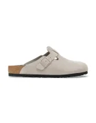 Birkenstock Велурени чехли Boston Varsity