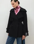 BIZUU къс шлифер дамски RACHY черен RACHY CZARNY