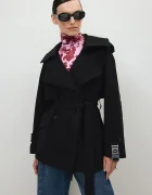 BIZUU къс шлифер дамски RACHY черен RACHY CZARNY