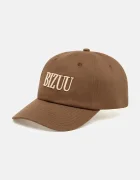 BIZUU Памучна шапка с козирка ZANE в кафяво ZANE BRĄZOWY