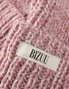 BIZUU шапка beanie дамска с вълна BALBI розова BALBI RÓŻOWY
