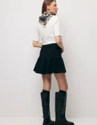 BIZUU Тениска MELISA дамска в бяло MELISA KREMOWY