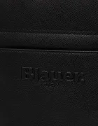 Blauer чанта през рамо мъжка от имитация на кожа черна FORT03