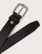 Blauer колан мъжки от кожа черен F6WRINK01
