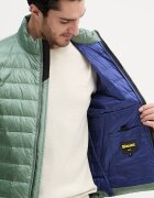 Blauer Пухено яке AUSTIN в зелено преходен модел BLUC03197