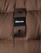 Blauer пухено яке дамско кафяво BLDK03043