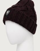 Blauer шапка дамска с вълна кафява BLDA05564