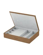 Blomus Кутия за бижута Sahla 22 x 15 x 4 cm в кафяво