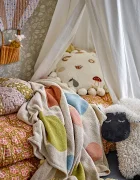 Bloomingville Декоративна възглавница Dolly в бяло