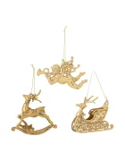 Bloomingville Декоративна висулка Anisa Ornament (3 броя)
