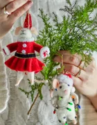 Bloomingville Декоративна висулка Peo Ornament (2 броя)