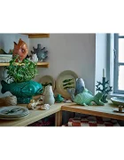 Bloomingville Кашпа Hiro 20 cm в тюркоазено 82072817