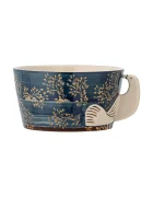 Bloomingville Купа Hezha 460 ml в тъмносиньо