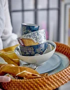 Bloomingville Купа Hezha 460 ml в тъмносиньо