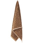 Bloomingville Малка памучна кърпа Kaysa 100 x 50 cm в кафяво