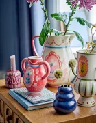 Bloomingville Ваза Декоративна от каменинови изделия 9 x 21 x 14 cm