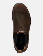 BLUNDSTONE Боти челси от набук в кафяво с равна подметка 2340
