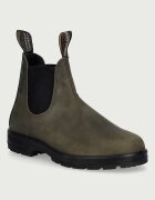 BLUNDSTONE боти дамски от кожа 2641 зелени 2641.Forest.Night