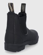 BLUNDSTONE Кожени боти челси 510 дамски в черно с равна подметка