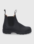 BLUNDSTONE Кожени боти челси 558 в черно с равна подметка