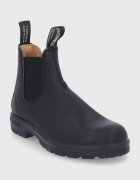 BLUNDSTONE Кожени боти челси 558 в черно с равна подметка