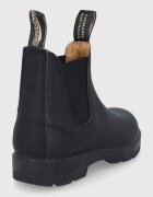 BLUNDSTONE Кожени боти челси 558 в черно с равна подметка