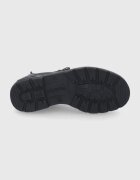 BLUNDSTONE Кожени боти челси 558 в черно с равна подметка
