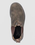 BLUNDSTONE Кожени боти челси 585 дамски в кафяво с равна подметка 585
