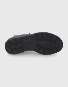 BLUNDSTONE Кожени боти челси 587 дамски в сиво с равна подметка 587
