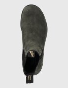 BLUNDSTONE Велурени боти челси 1630 в сиво с равна подметка