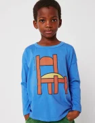 Bobo Choses Бебешка памучна блуза с дълъг ръкав Chair