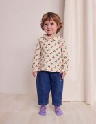 Bobo Choses Бебешка памучна блуза с дълъг ръкав Cherry