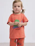 Bobo Choses Бебешка памучна тениска Funny Snail