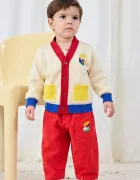 Bobo Choses Бебешки памучен панталон Choo Choo