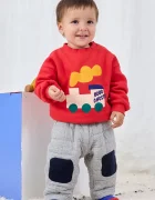 Bobo Choses Бебешки памучен суичър Choo Choo