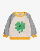Bobo Choses Бебешки памучен суичър Lucky Clover