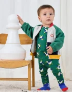 Bobo Choses Бебешки памучен суичър Tic Tac Toe
