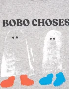 Bobo Choses блуза с дълги ръкави за деца от памук Booty Ghosts сива B226AB046