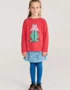 Bobo Choses блуза с дълги ръкави за деца от памук Hidden Monster червена B226AC014